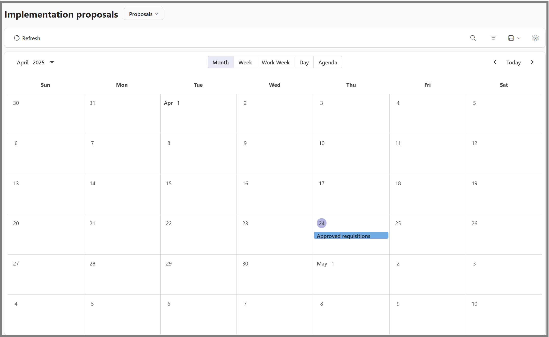 Calendar