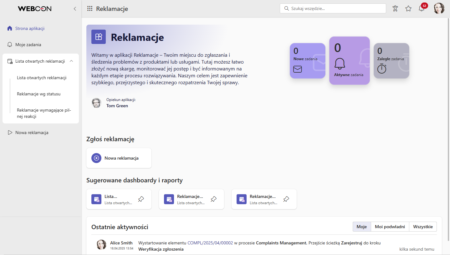 Hub example